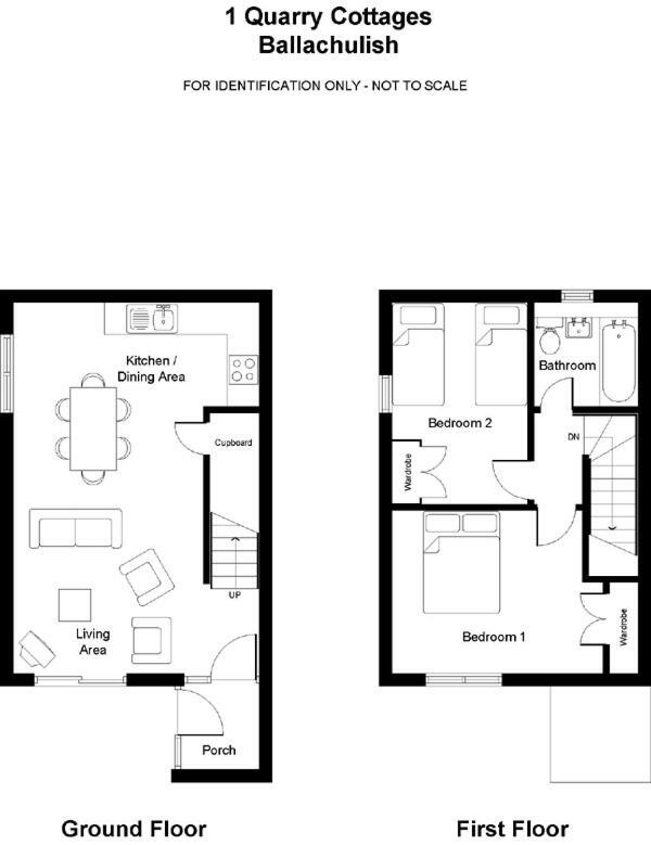 No.3 Quarry Cottages Ballachulish Extérieur photo